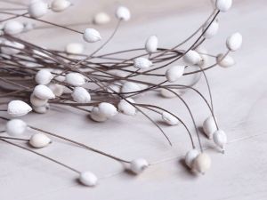 Coco Pearl Filler Sola Wood Flower Stick