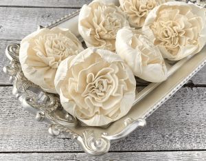 Tecksoi Garden Rose Sola Wood Flower