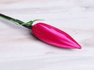 Handmade Silk Lotus Flower Stick