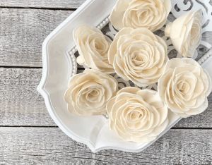 Melody Rose Sola Wood Flower