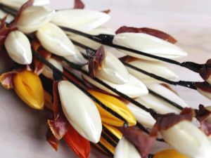 Handmade Silk Lotus Buds Stick