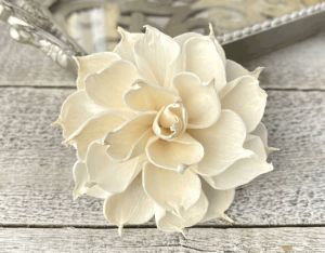 Snow White Sola Wood Flower