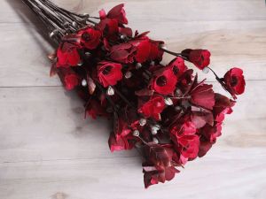Handmade Sola Wood Raju Flower Stick