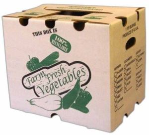 Vegetable Corrugated Box