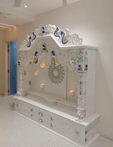 Decorative White Marble Temple