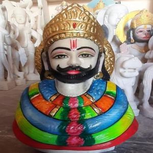 Marble Khatu Shyam Ji Statue