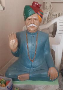 Marble Old Man Statue