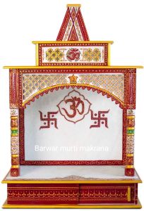 Polished Makrana Marble Temple