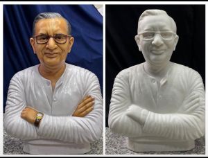 White Marble Human Statue