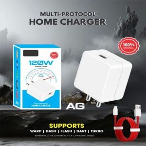 120W Multi Protocol Single Port AG USB Mobile Charger