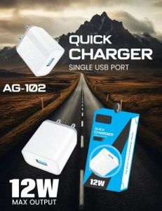 Fast Connect AG-102 Single Port Mobile Charger Adapter
