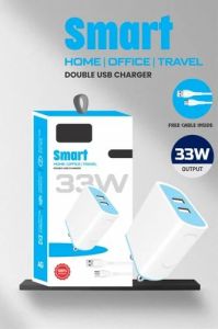 33W Smart Double USB Mobile Charger