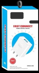 Fast Connect AG-130 Single USB Mobile Charger Adapter
