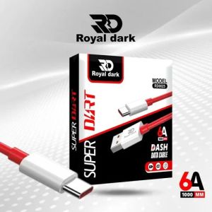 Royal Dark RD0025 6A Dash Type C Data Cable