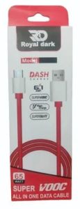 Royal Dark Super VOOC Type C Data Cable