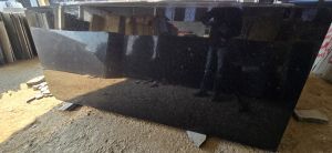 16mm Polished Black Granite Slab