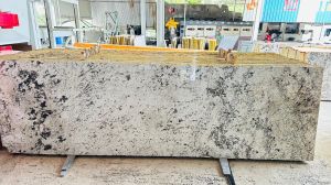 20mm Polished Alaska White Granite Slab