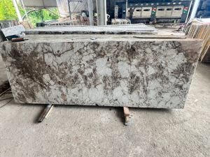 Alaska White Italian Granite Slab