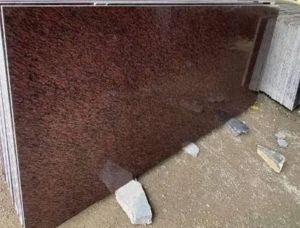 Cat Eye Brown Granite Slab