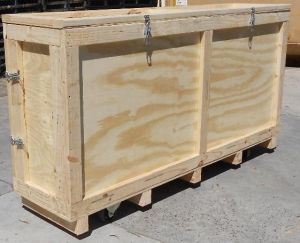 Rectangular Industrial Plywood Box