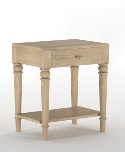 1 Drawer Heron Mango Wooden Bedside