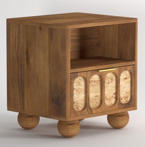 1 Drawer Ember Wooden Bedside