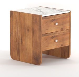 1 Drawer Rowan Wooden Bedside