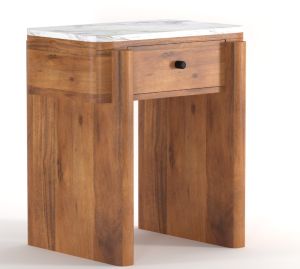 1 Drawer Marrow Wooden Bedside