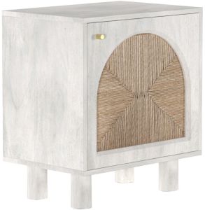 1 Door Safari Wooden Bedside