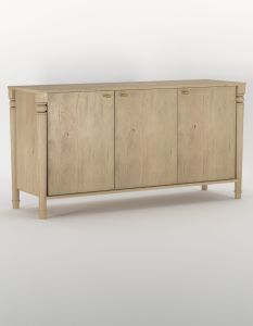 3 Door Heron Wooden Sideboard
