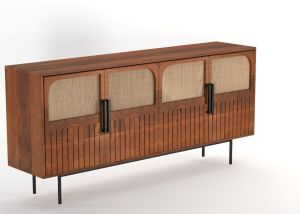 4 Door Mira Wooden Sideboard