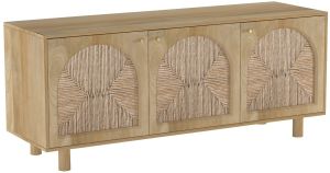 3 Door Safari Wooden Sideboard