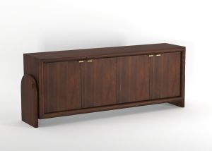 4 Door Aria Wooden Sideboard