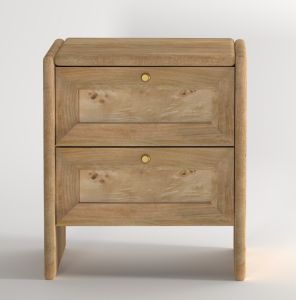 2 Drawer Verve Wooden Bedside