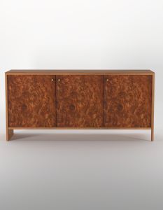 3 Door Miro Wooden Sideboard