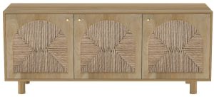 3 Door Safari Wooden Sideboard