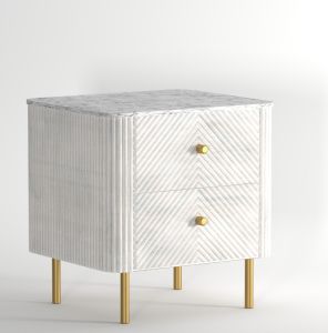 2 Drawer Stira Wooden Bedside