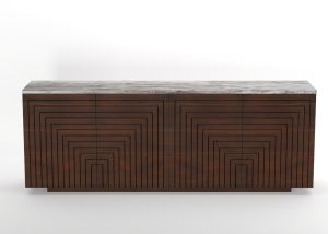 4 Door Nexus Wooden Sideboard