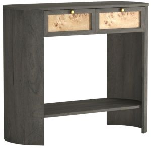 2 Drawer Curvo Wooden Console