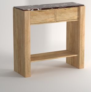 Verona Wooden Marble Console