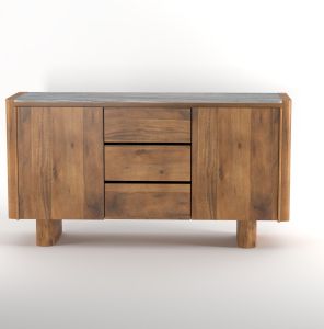 Mid Century Wooden Sideboard