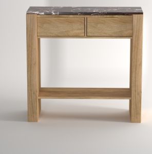 Verona Wooden Marble Console