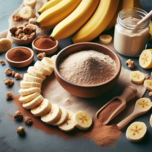 Organic Raw Banana Powder