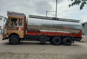 20000 Litre Stainless Steel Road Milk Tanker
