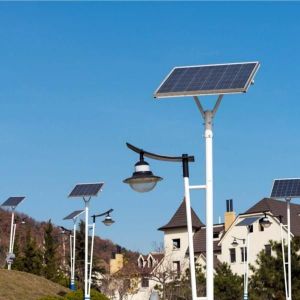30W Decorative Pole Solar LED Street Light