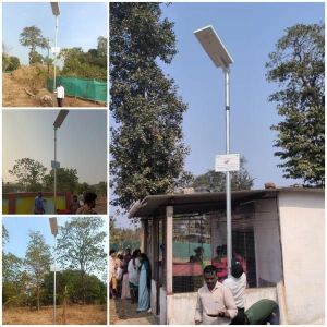 Rural Area Solar Powered LED Street Light