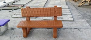 3 Seater Concrete Garden Bench