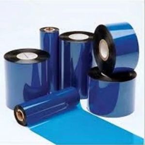 Blue Wax Barcode Ribbon