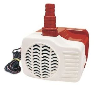 White Red Cooler Pump