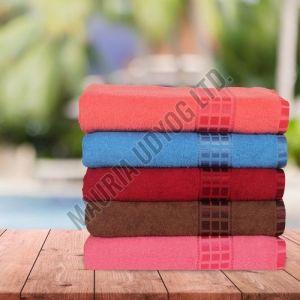 Plain Cotton Bath Towel